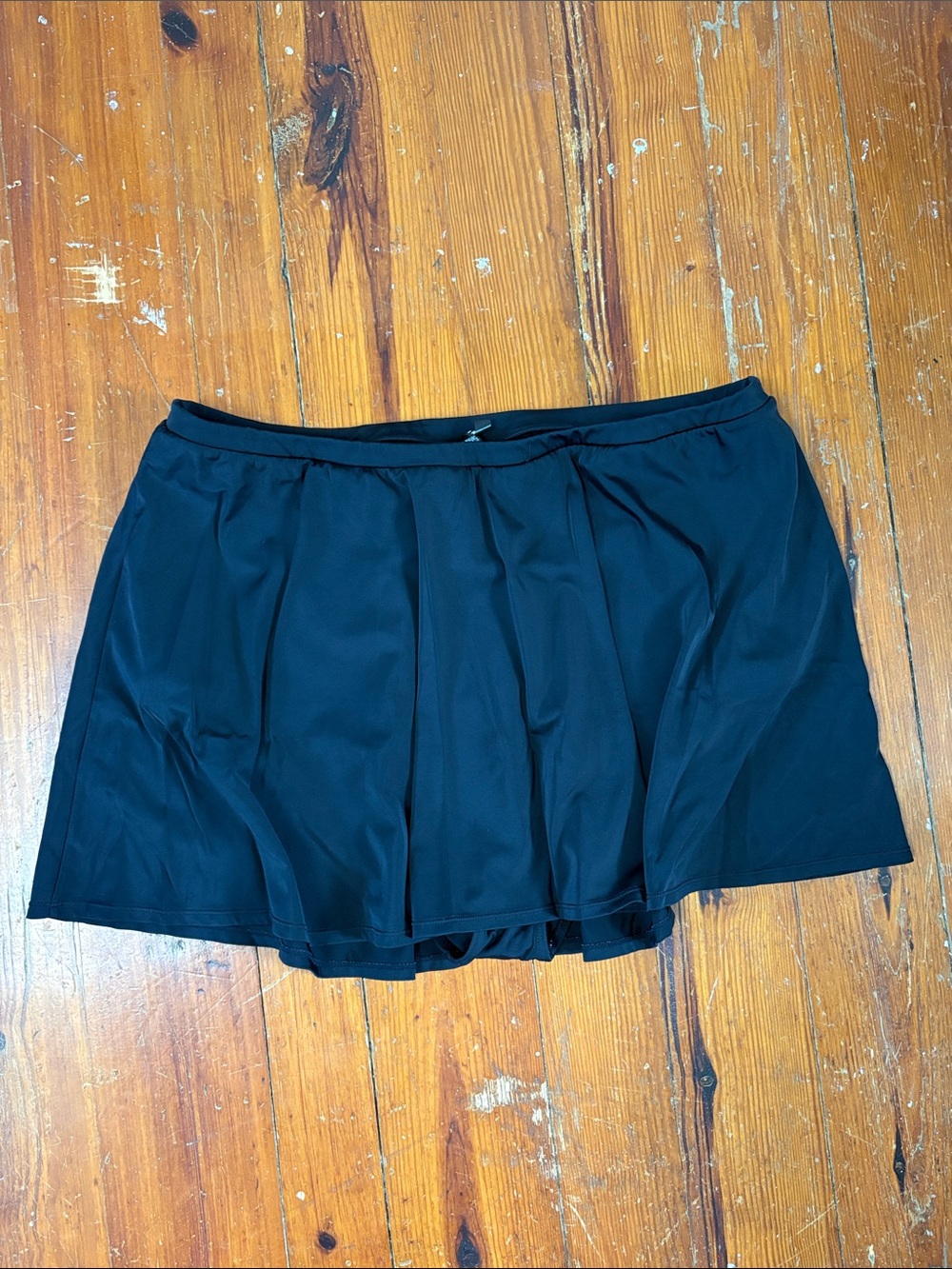 torrid Black Flared Skirt Swim Skort Size 4 4X